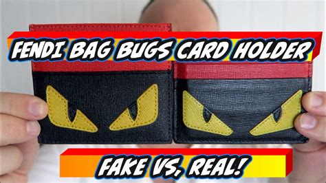 fendi monster wallet fake vs real|fendi bug eye wallet.